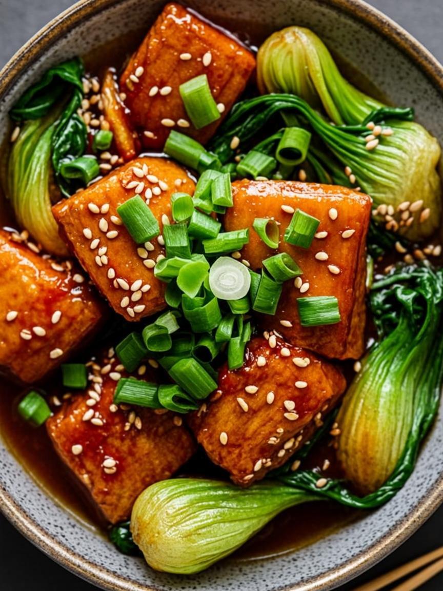 Garlic Sesame Tofu